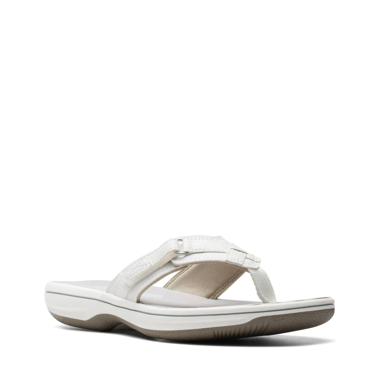 Clarks BREEZE SEA White Synthetic - Image 2
