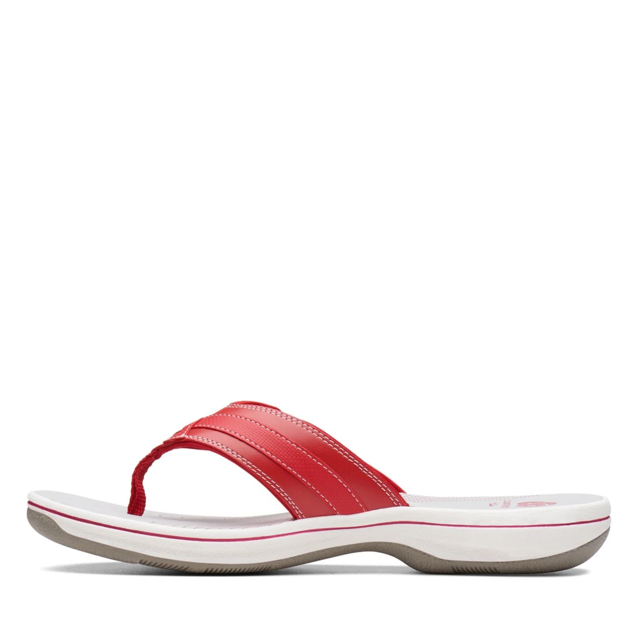 Clarks BREEZE SEA Red Synthetic - Image 6