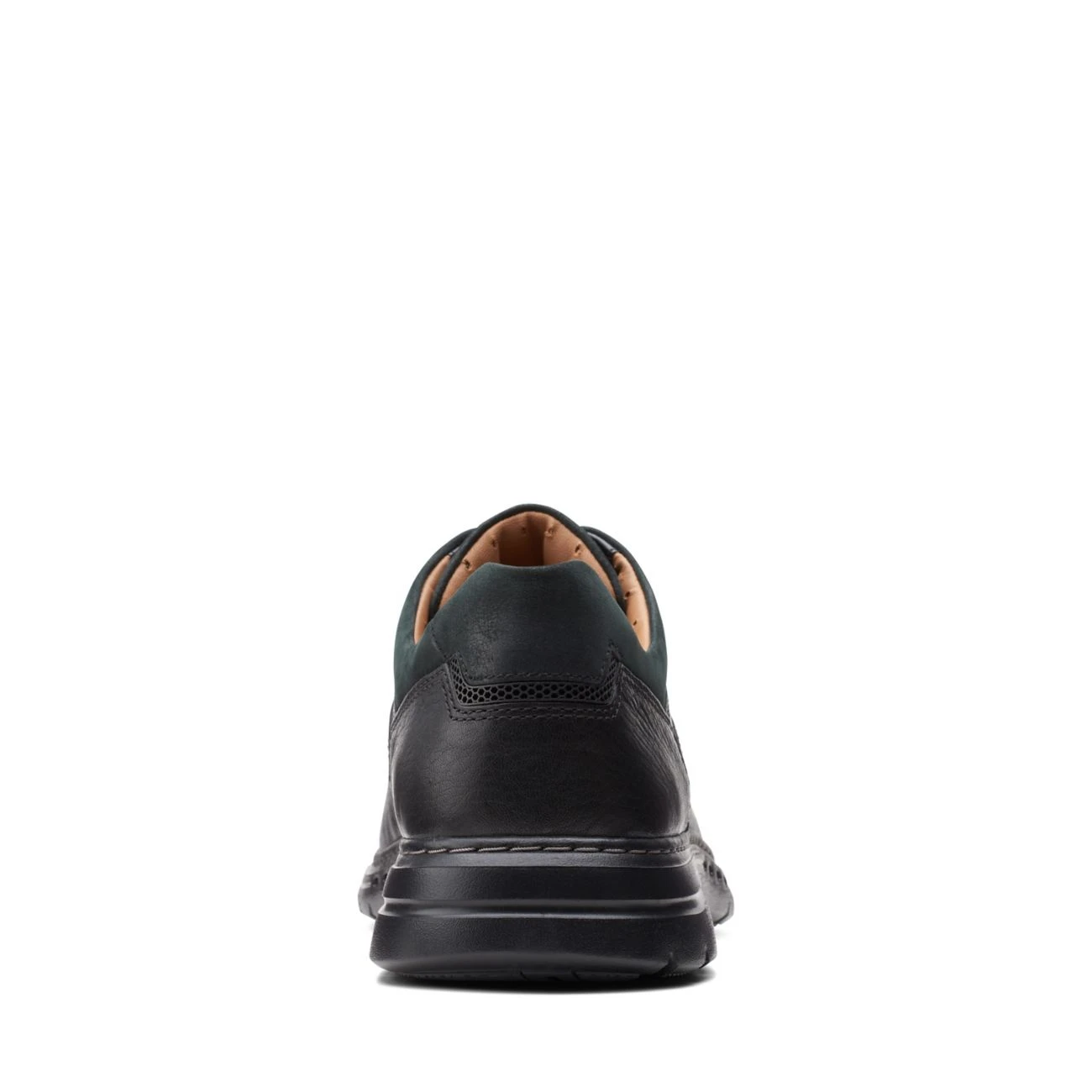 Clarks Un Brawley Lace Black Leather - Image 7