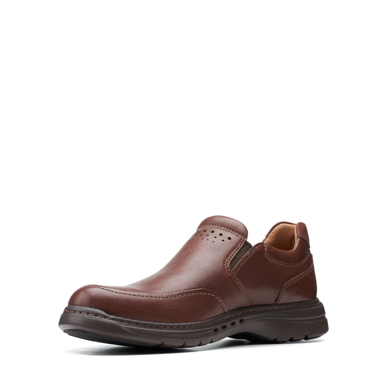 Clarks Un Brawley Step Mahogany Leather - Image 4
