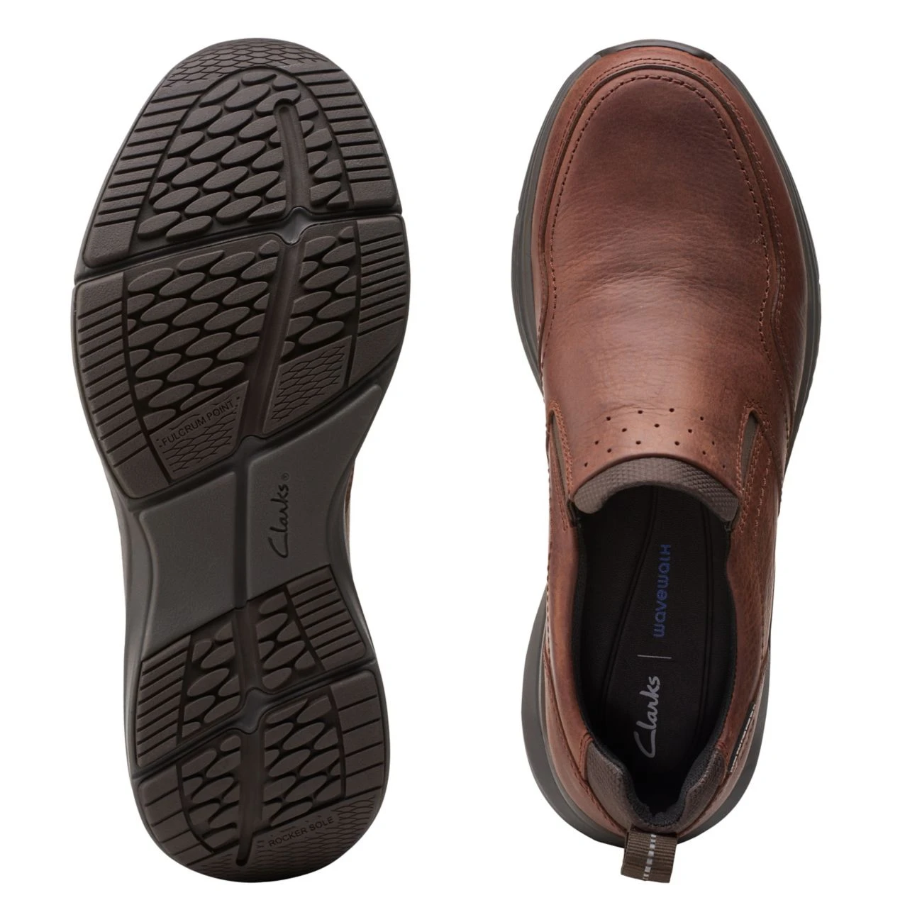 Clarks Wave 2.0 Edge Brown Oily - Image 7