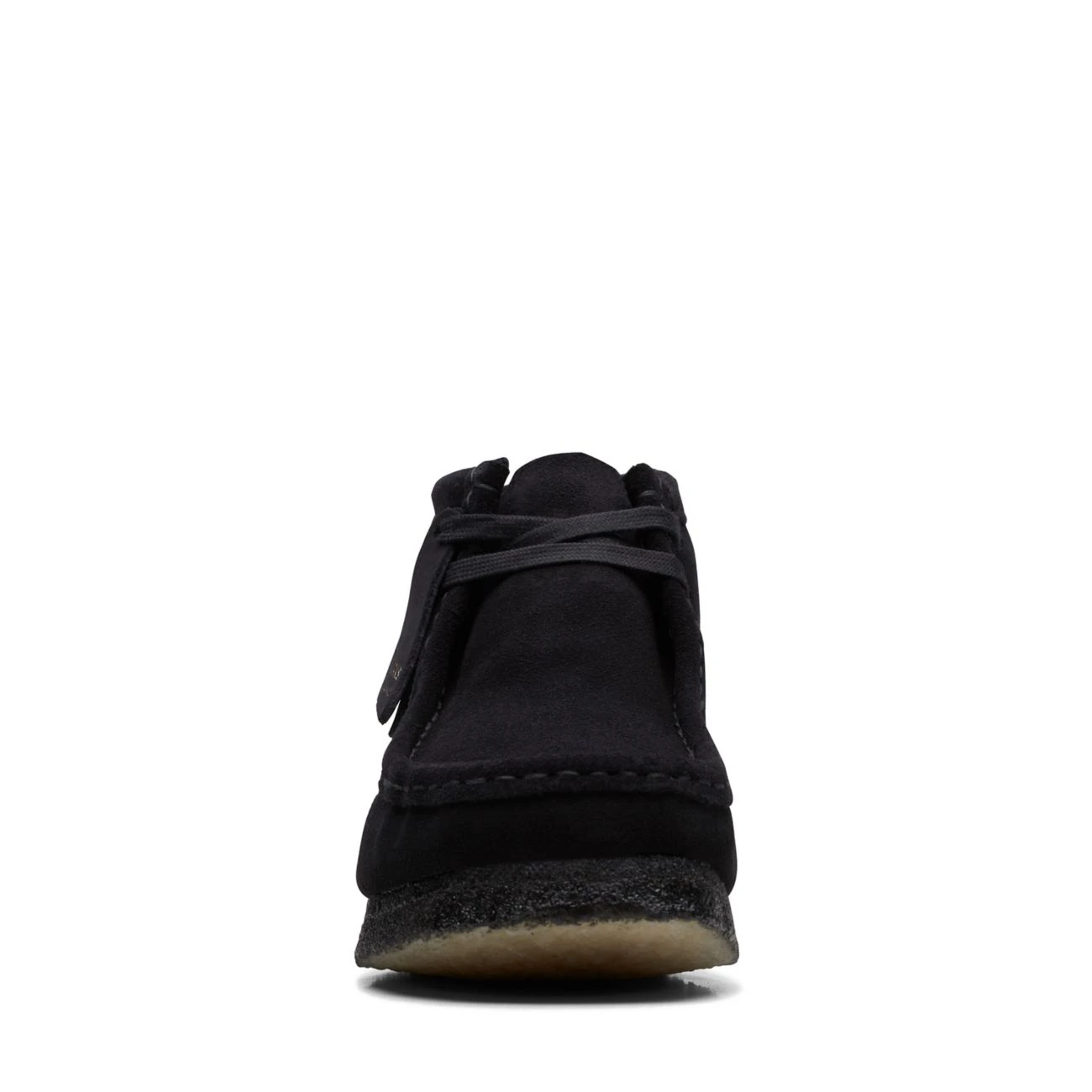 Clarks Wallabee Boot Black Suede - Image 3