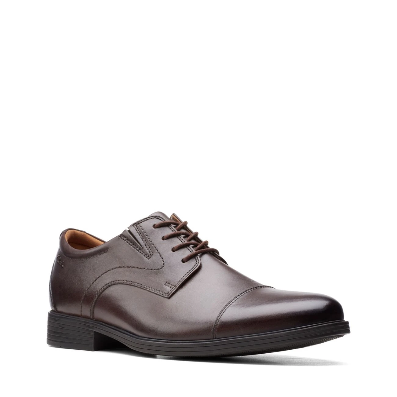 Clarks Whiddon Cap Dark Brown - Image 2