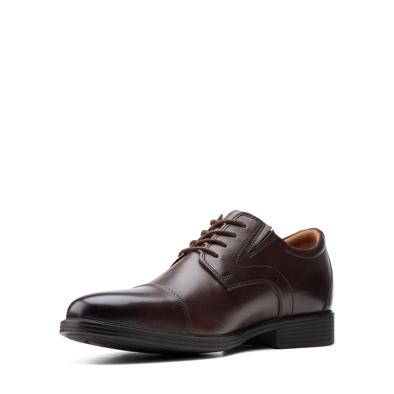 Clarks Whiddon Cap Dark Brown - Image 4