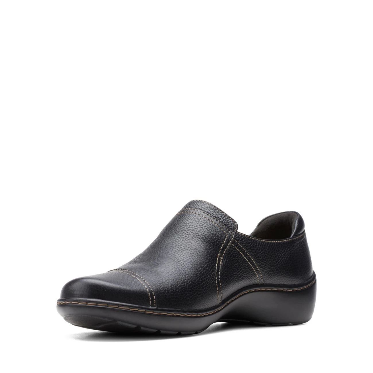 Clarks Cora Poppy Black Tumbled - Image 4