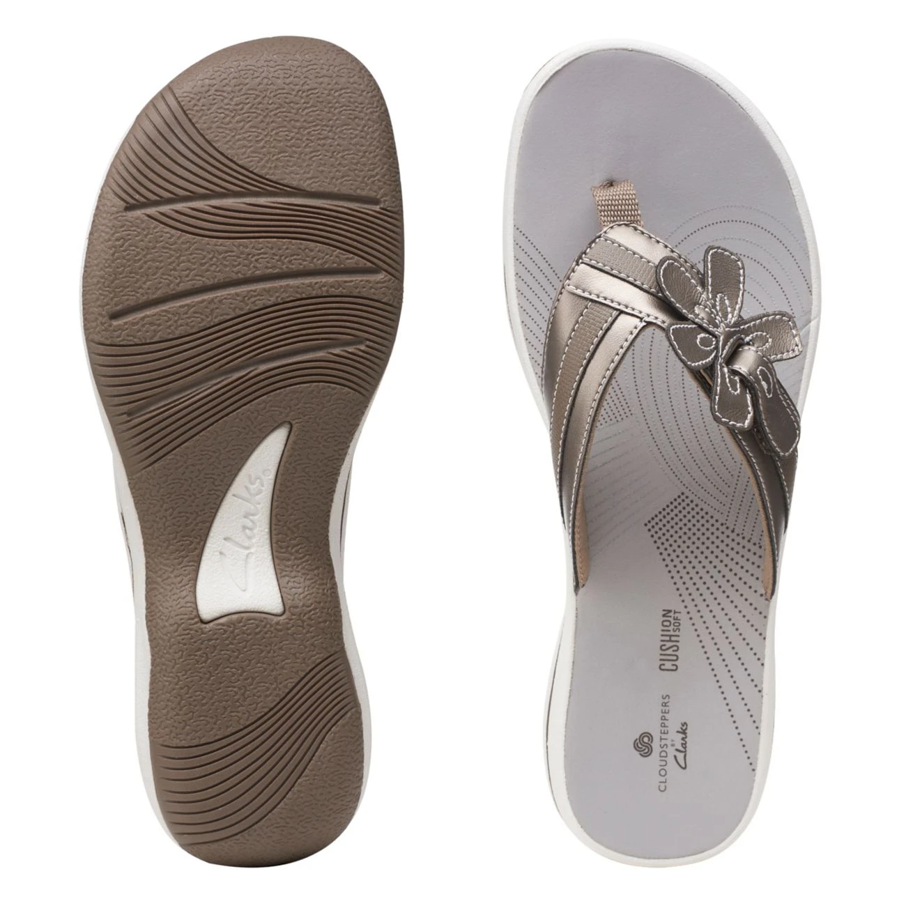 Clarks Brinkley Flora Pewter - Image 7