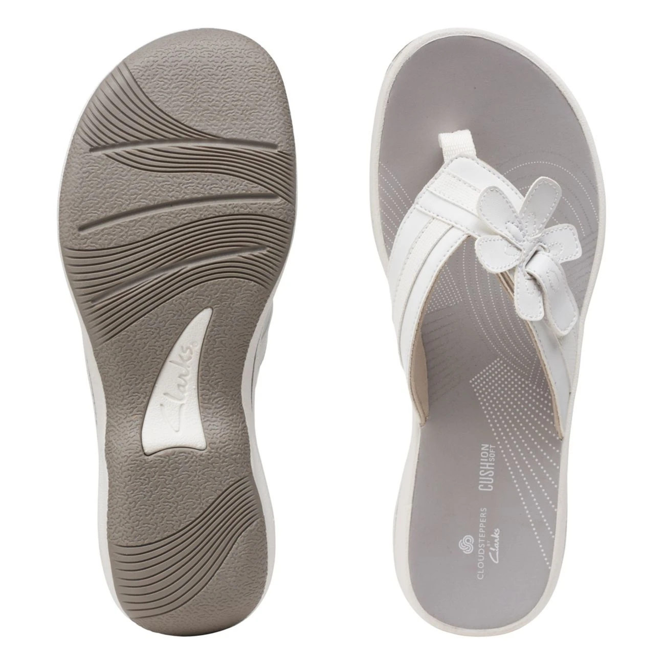 Clarks Brinkley Flora White - Image 8
