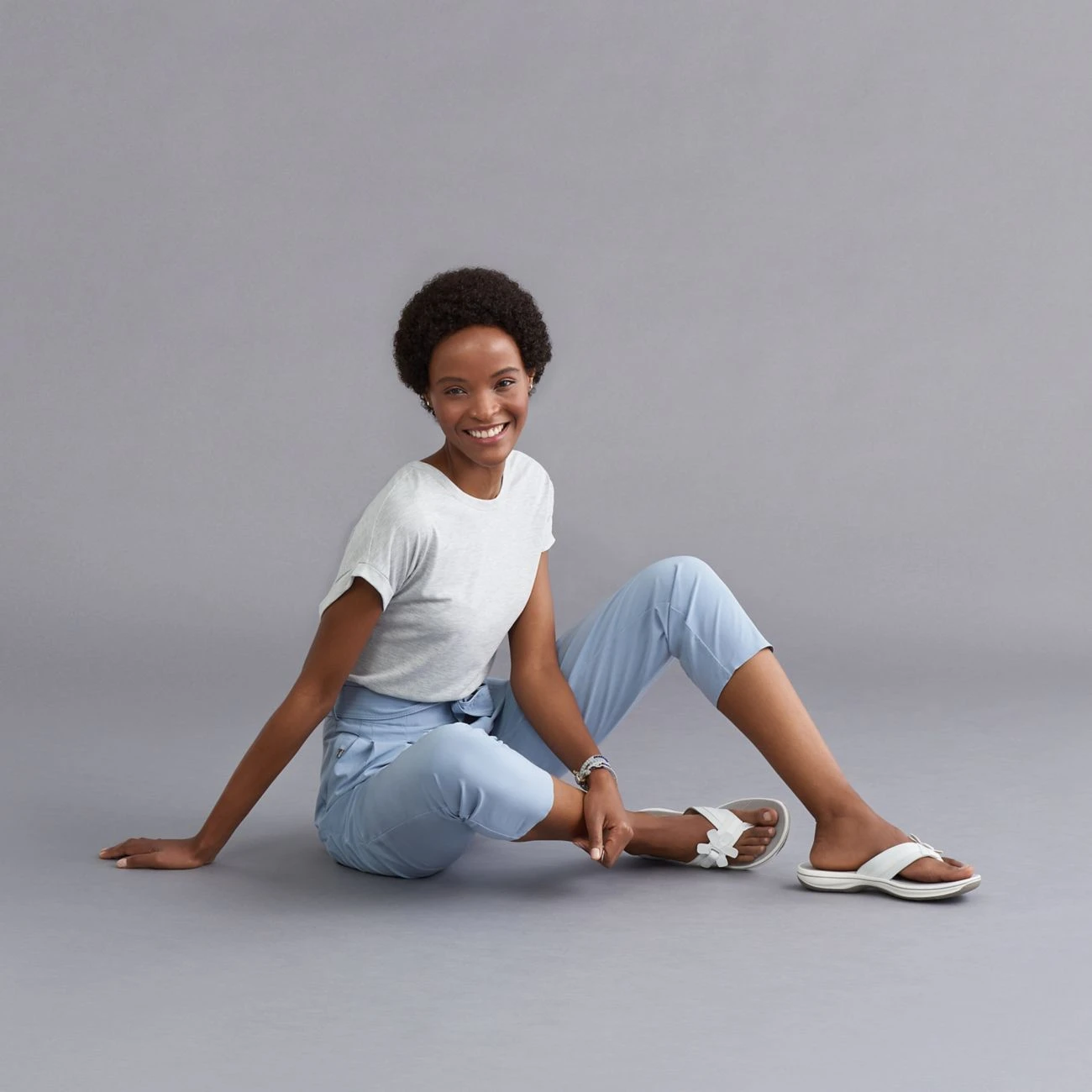 Clarks Brinkley Flora White - Image 2