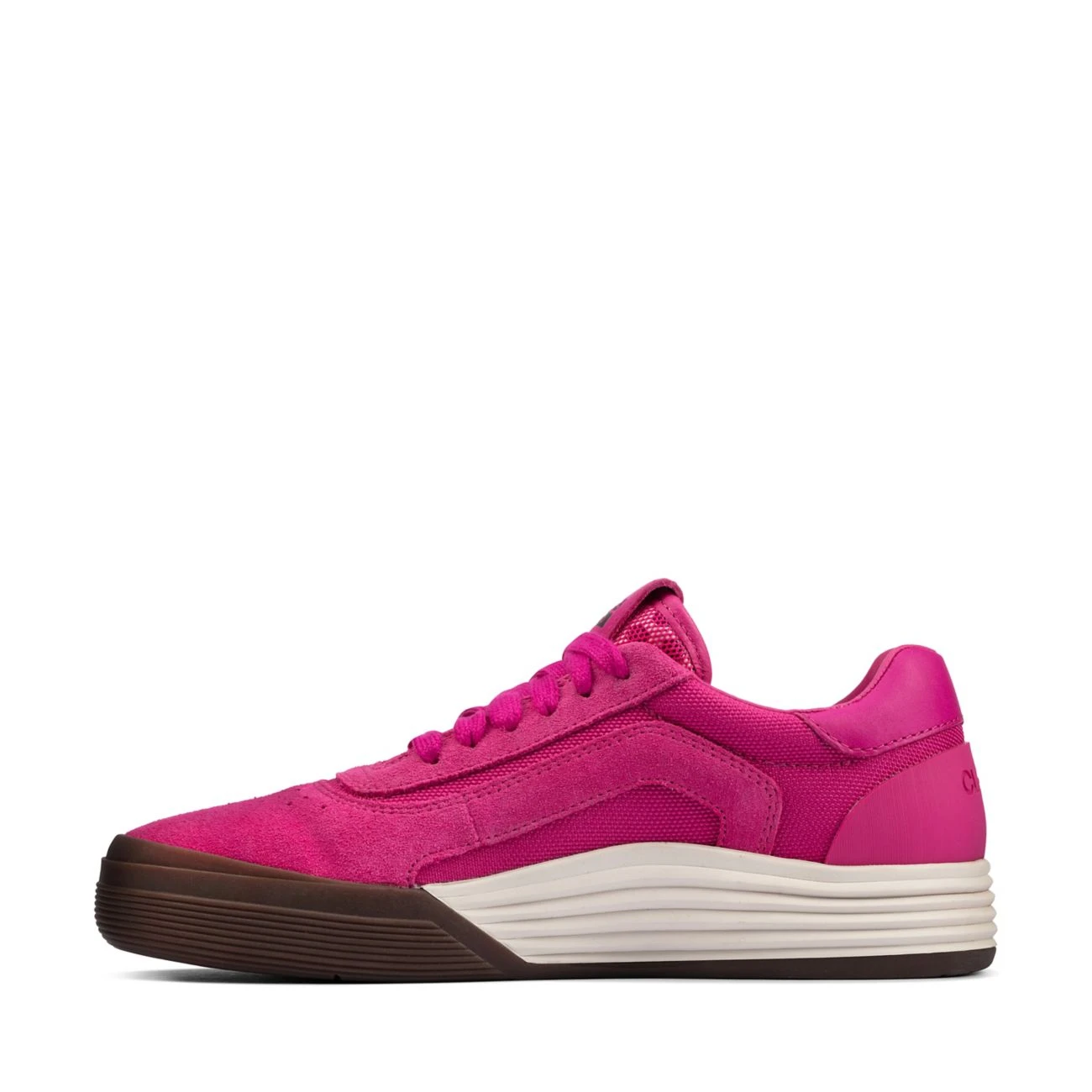 Clarks Cica Youth Pink Suede - Image 9