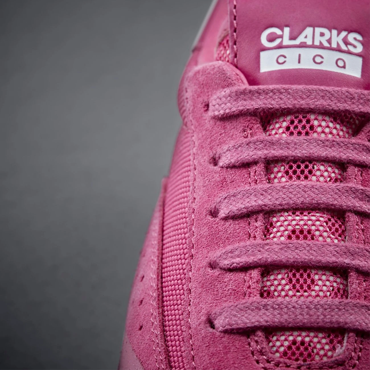 Clarks Cica Youth Pink Suede - Image 12