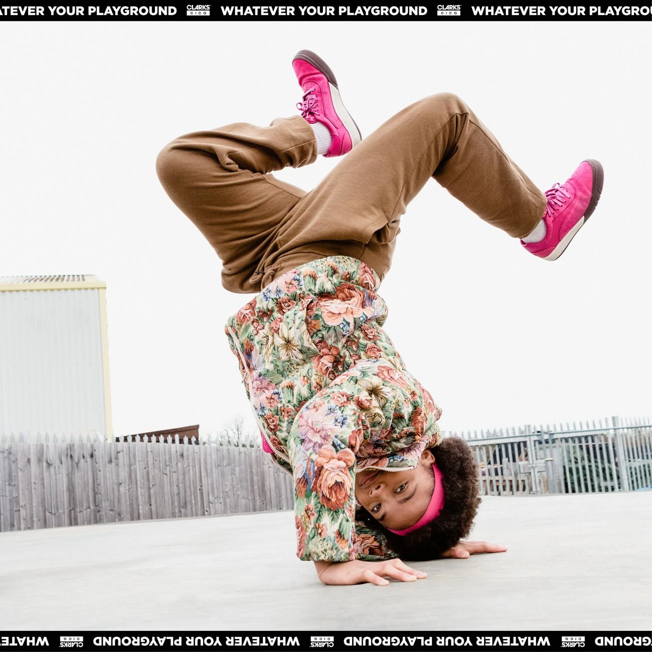 Clarks Cica Youth Pink Suede - Image 13