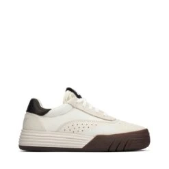Clarks Cica Kid Off White Suede