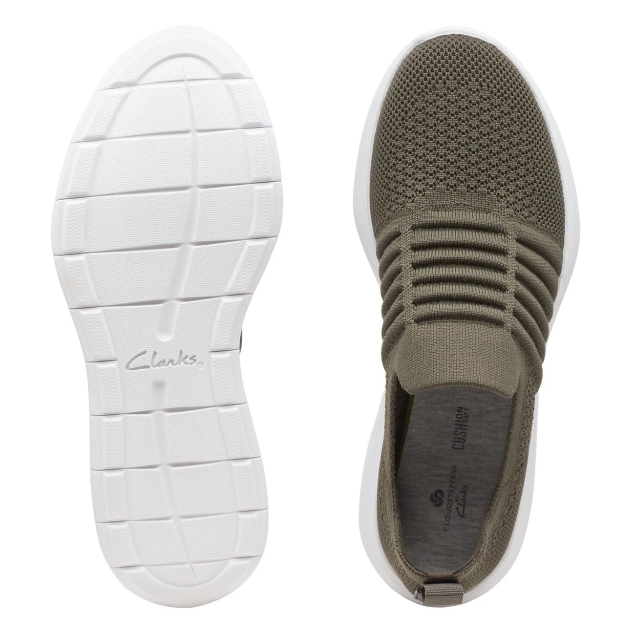 Clarks Ezera Walk Dark Olive - Image 7