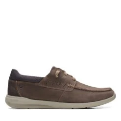 Clarks Gorwin Moc Brown Nubuck