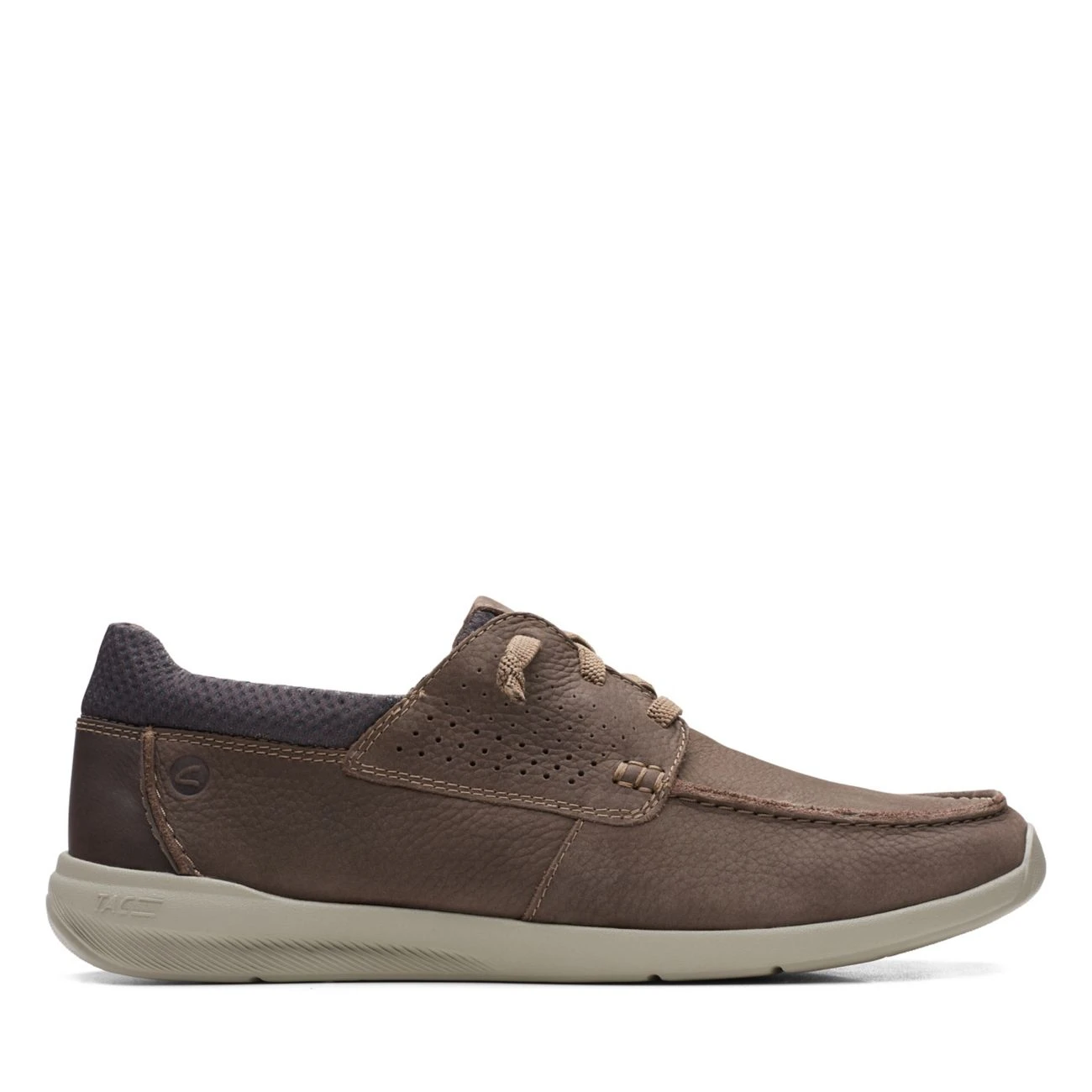 Clarks Gorwin Moc Brown Nubuck