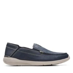 Clarks Gorwin Step Navy Nubuck