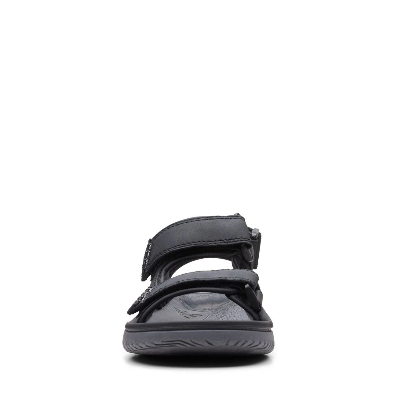 Clarks Wesley Bay Black - Image 3