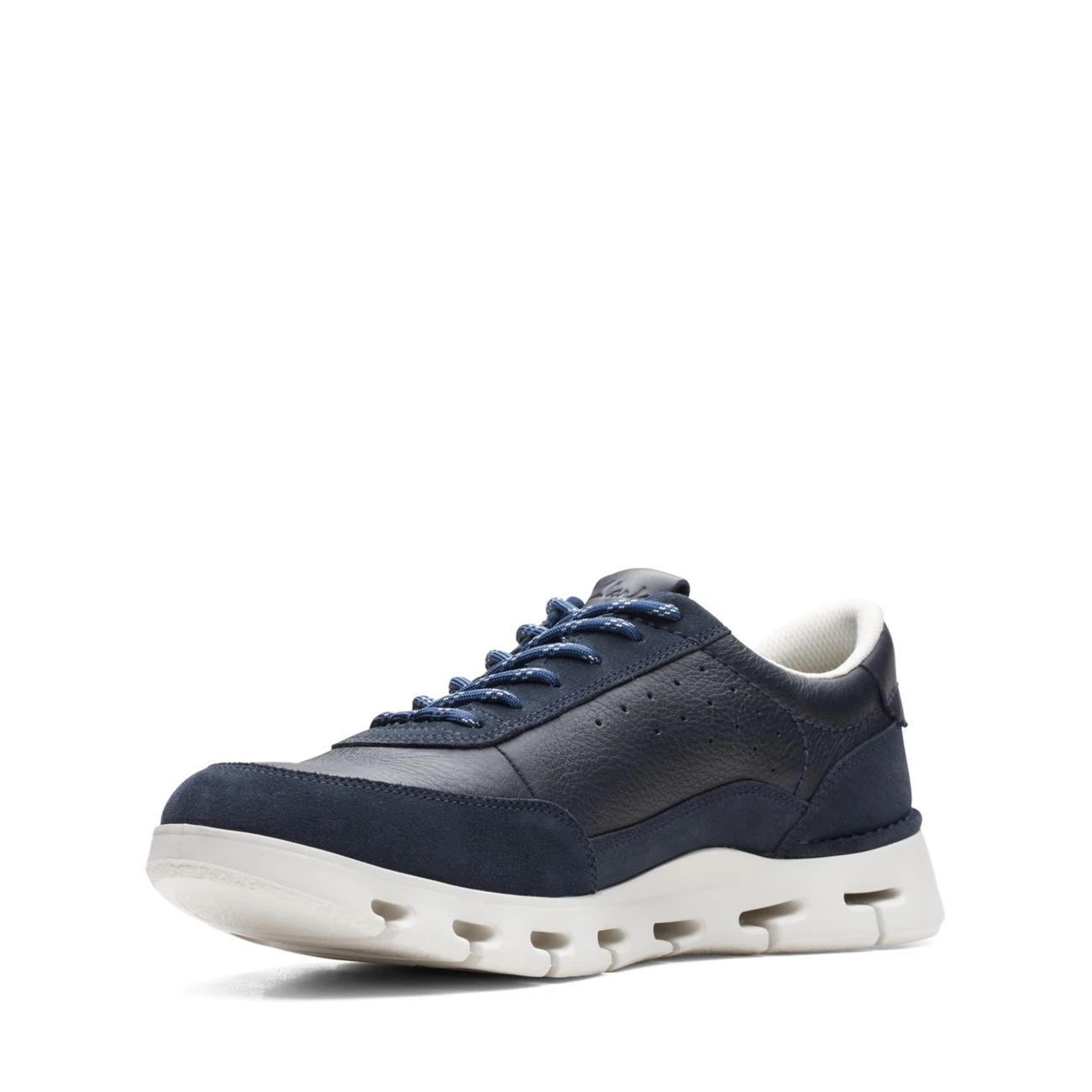 Clarks Nature X One Navy Combination - Image 8