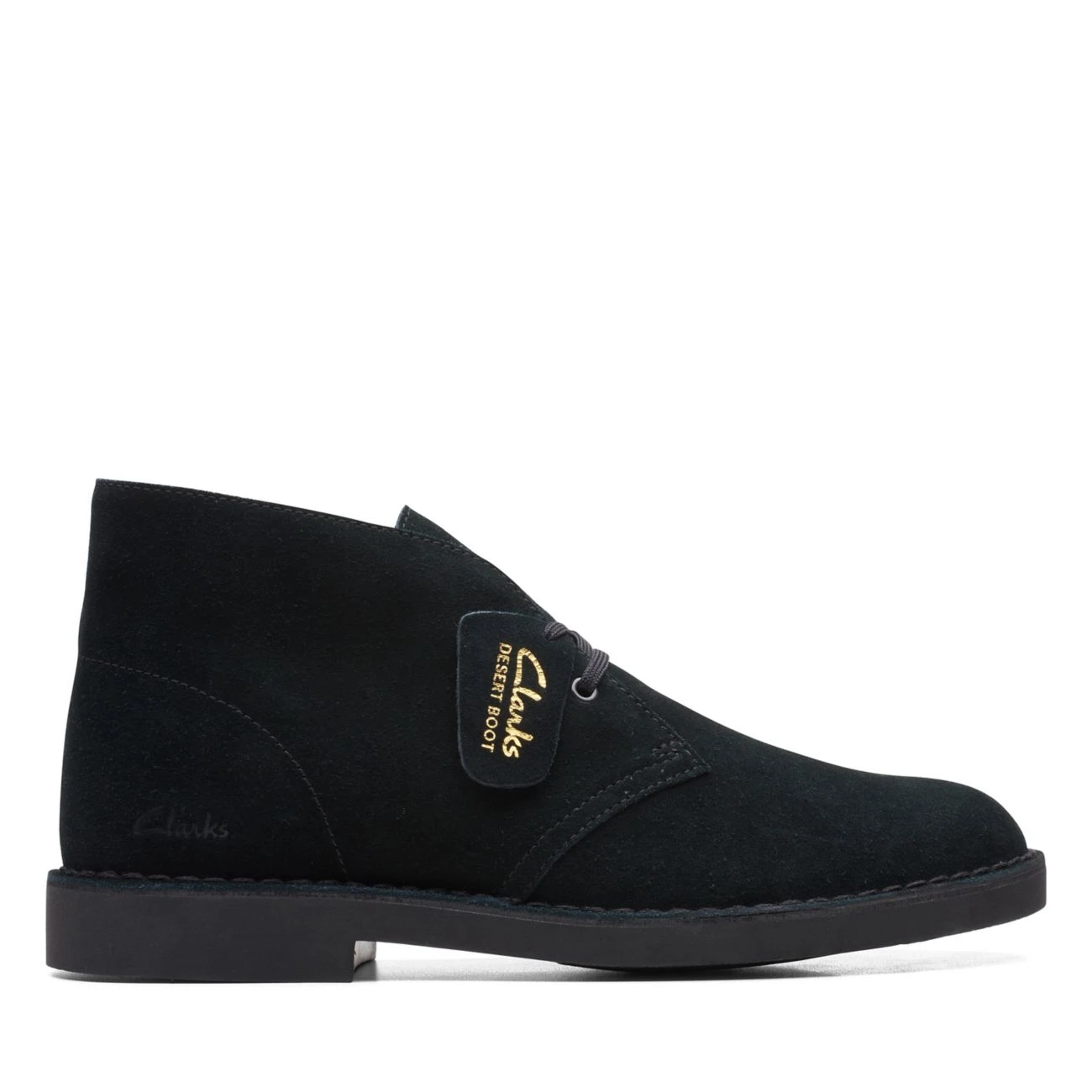 Clarks Desert Boot Evo Black Suede