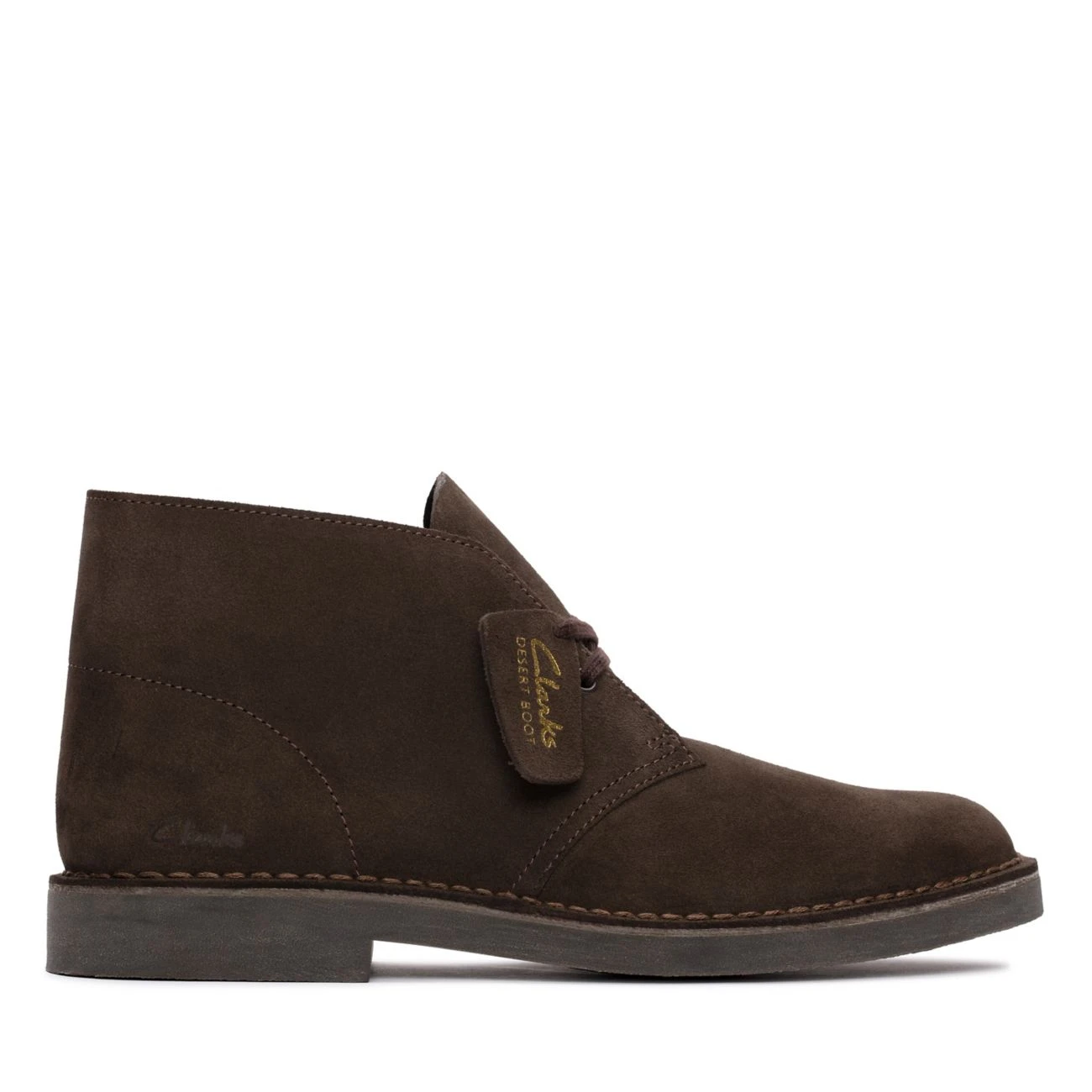 Clarks Desert Boot Evo Dark Brown Suede