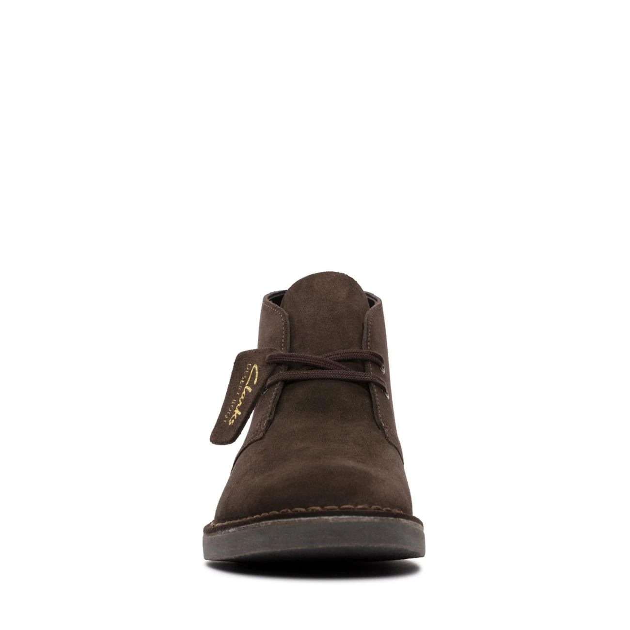 Clarks Desert Boot Evo Dark Brown Suede - Image 3