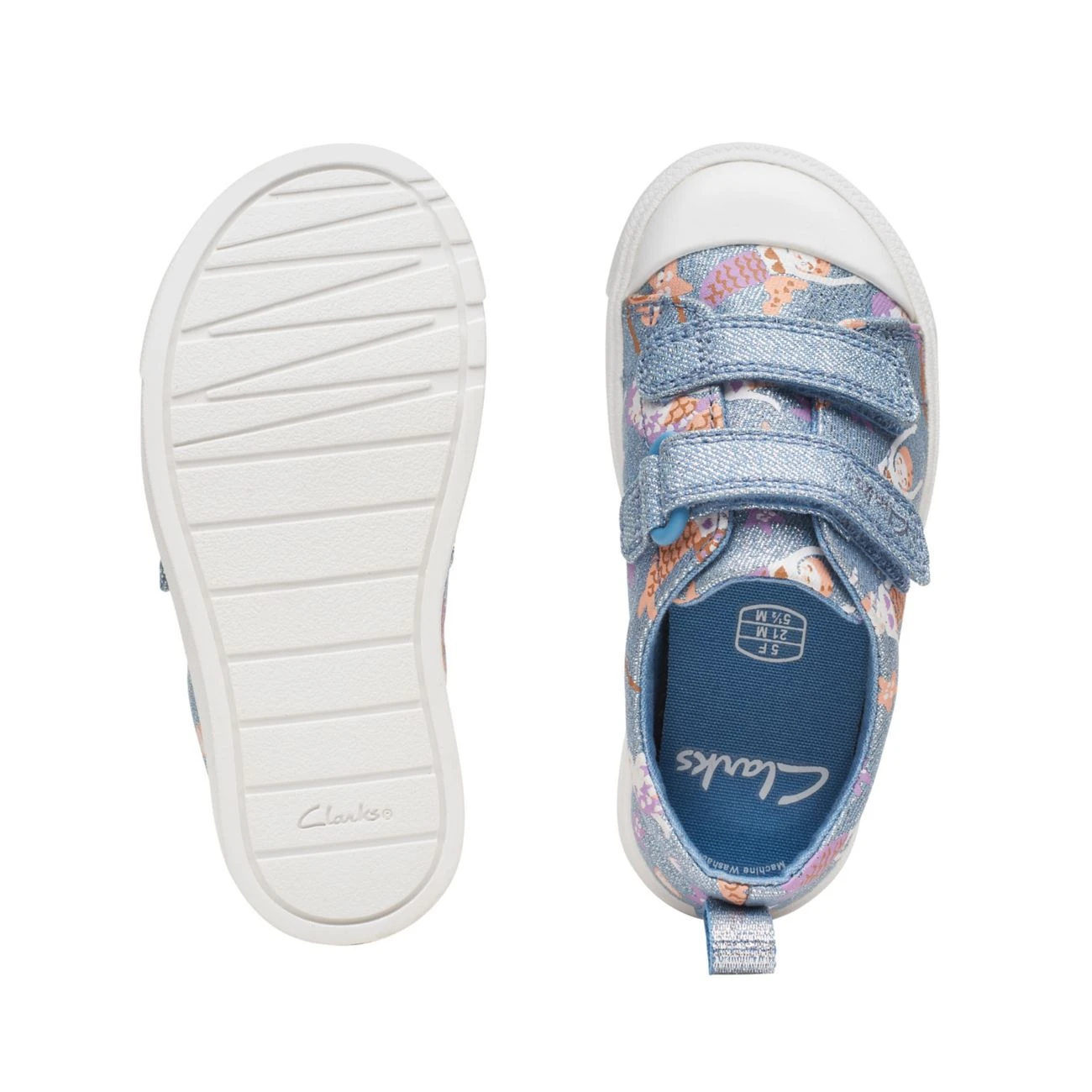 Clarks City Bright Toddler Denim - Image 7