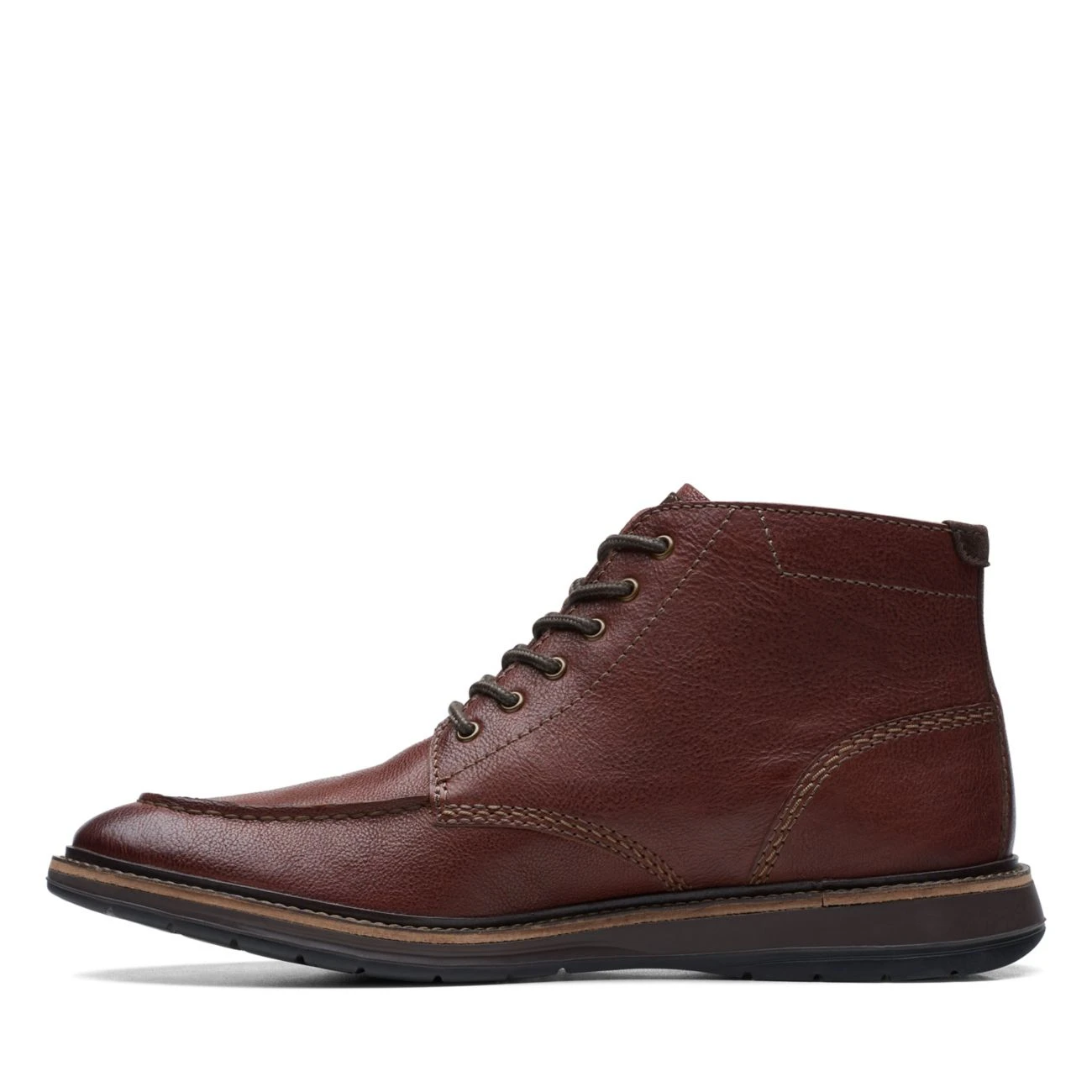 Clarks Chantry Up Brown Leather - Image 5
