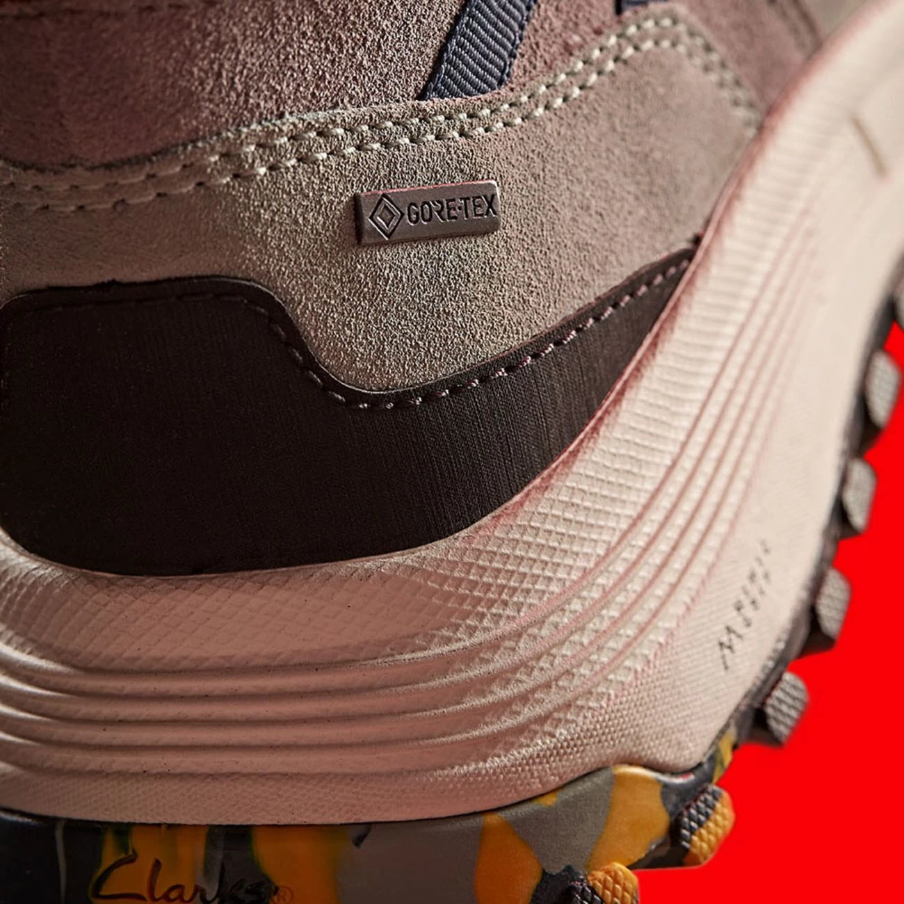 Clarks ATL Trek Sky GORE-TEX Teal Combi - Image 3