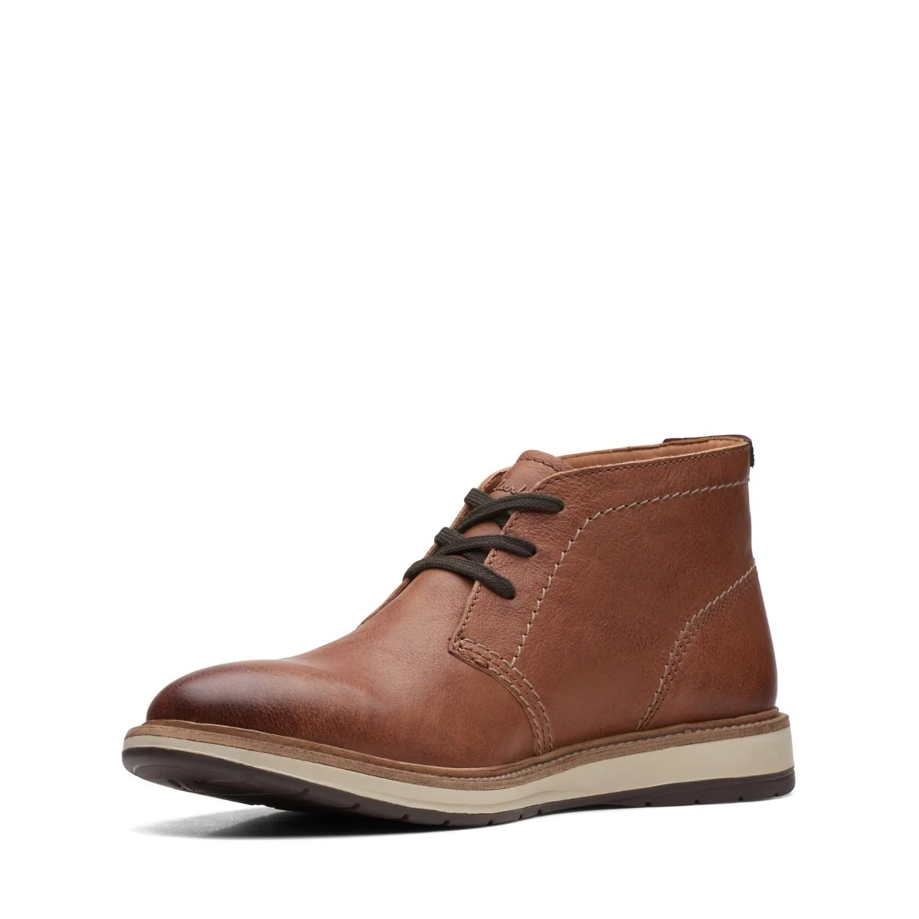 Clarks Chantry Mid Tan Leather - Image 4