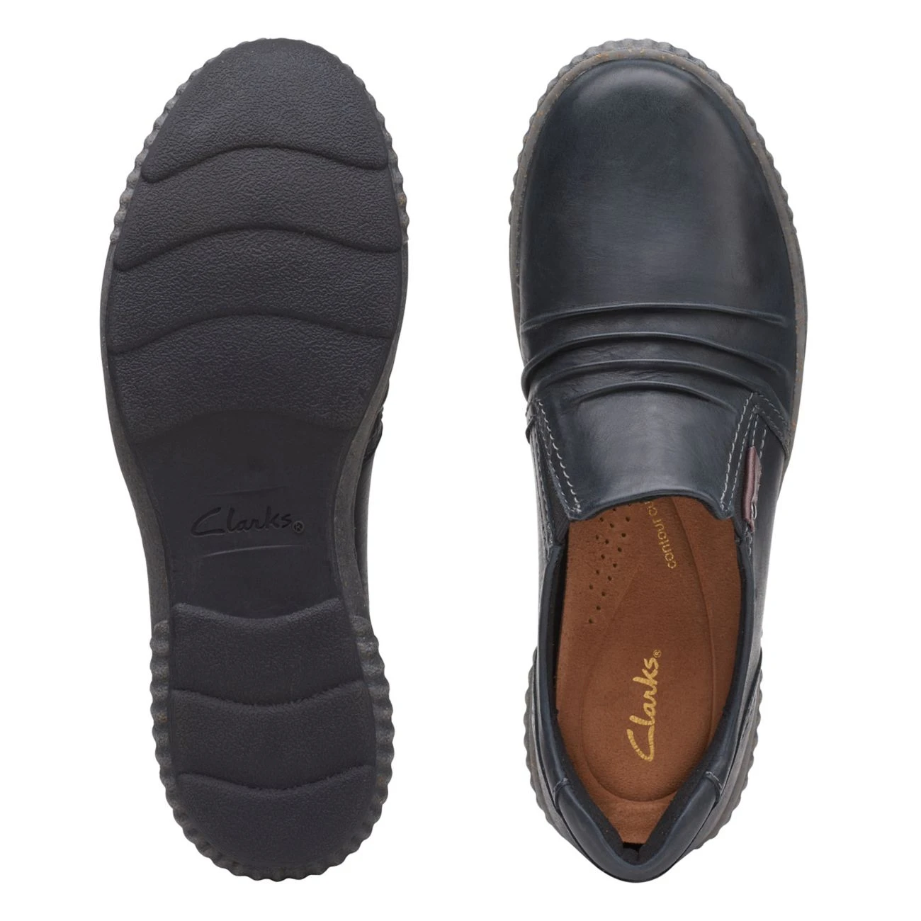 Clarks Magnolia Faye Black Leather - Image 7