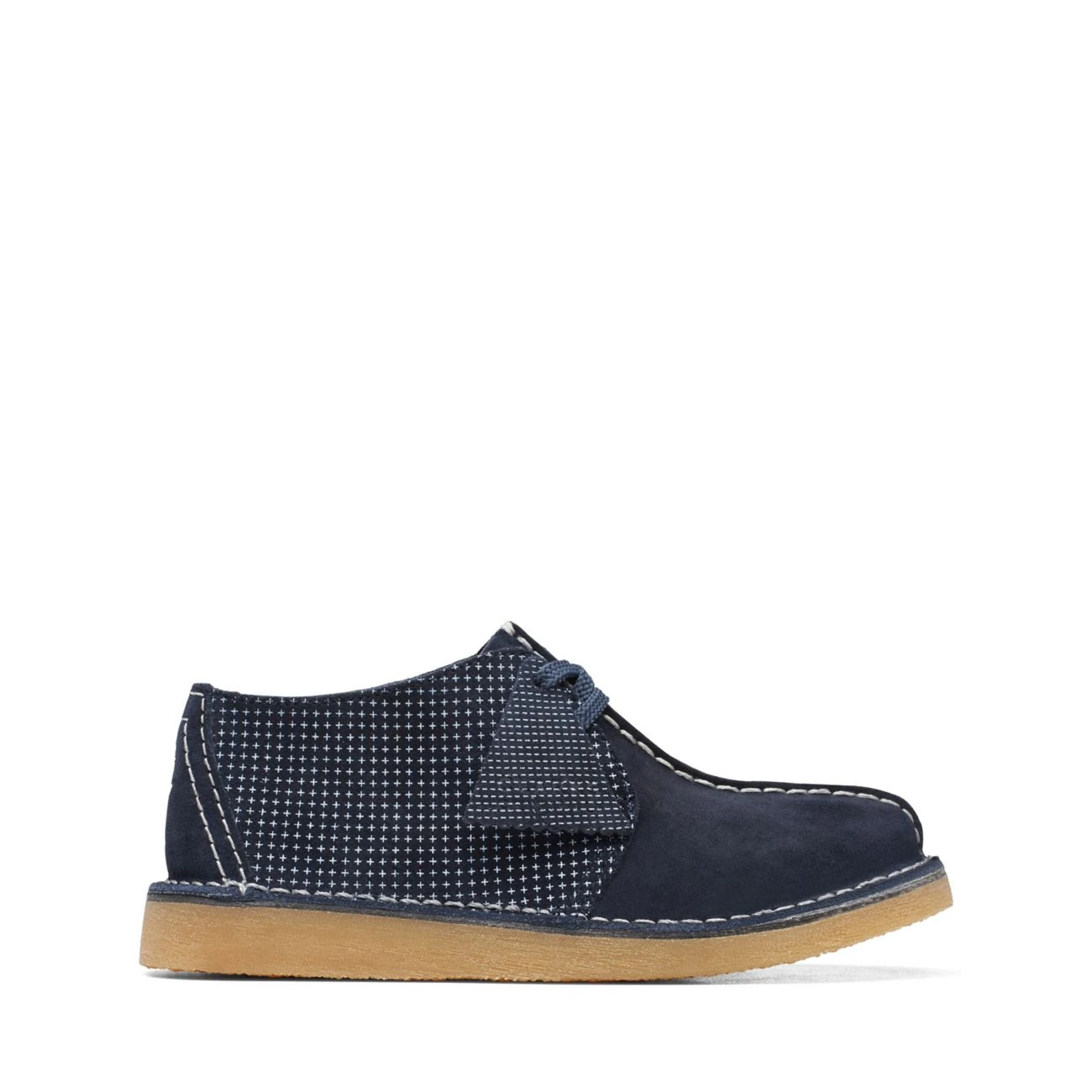 Clarks Desert Trek Older Navy Combination