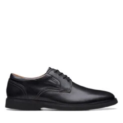 Clarks Malwood Lace Black Leather
