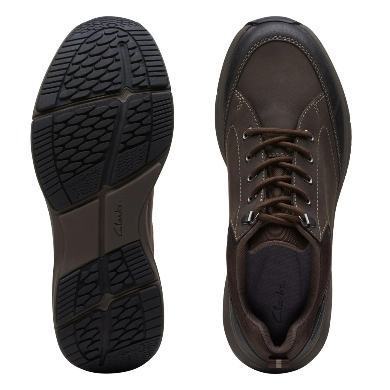 Clarks Wave 2.0 Vibe Dark Brown - Image 7