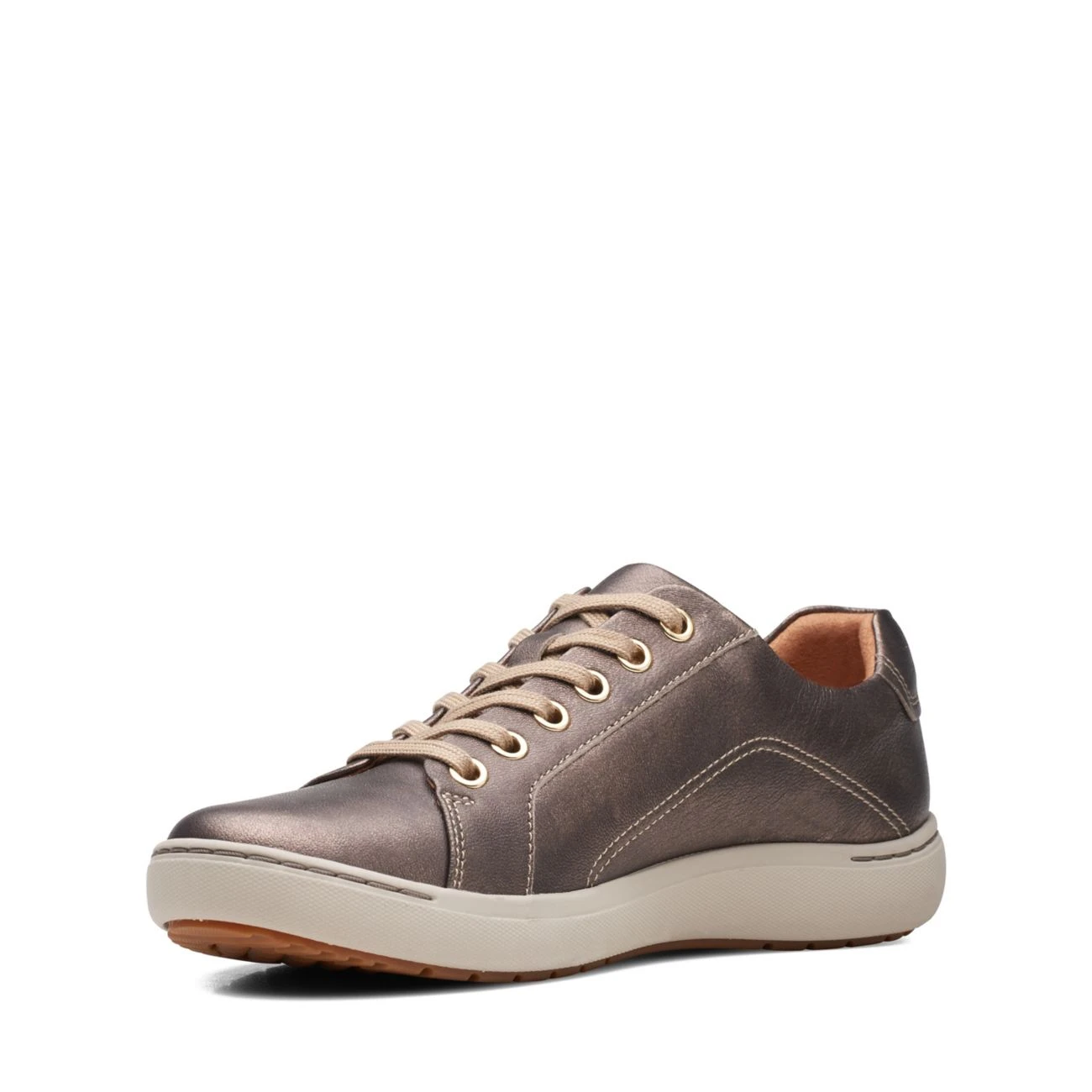 Clarks Nalle Lace Bronze Metallic - Image 4