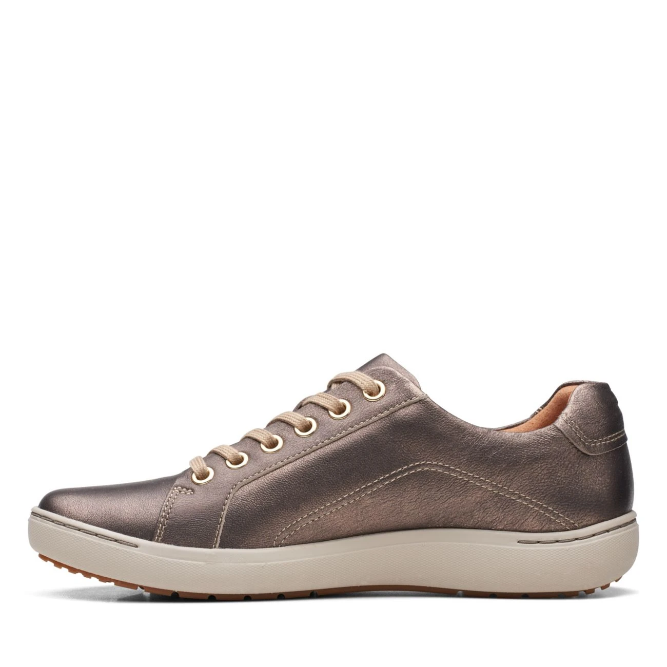 Clarks Nalle Lace Bronze Metallic - Image 5