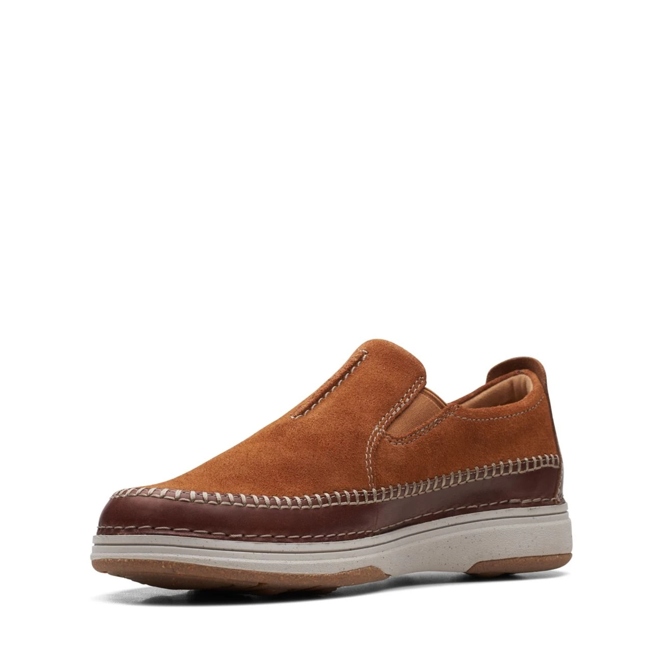 Clarks Nature 5 Walk Dark Tan Combination - Image 4