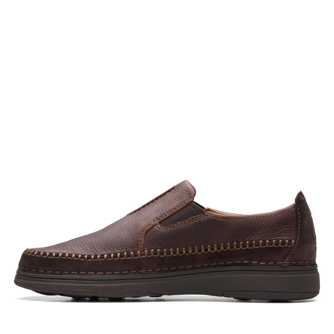 Clarks Nature 5 Walk Dark Brown Combi - Image 5