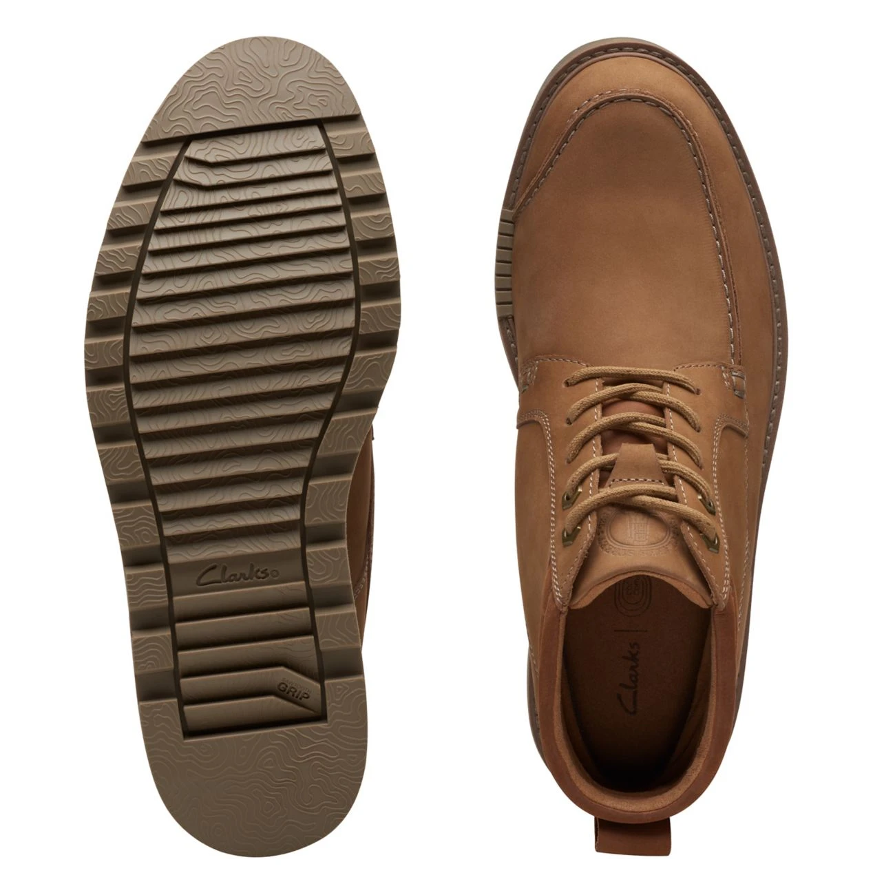 Clarks Hinsdale Mid Dark Sand - Image 7