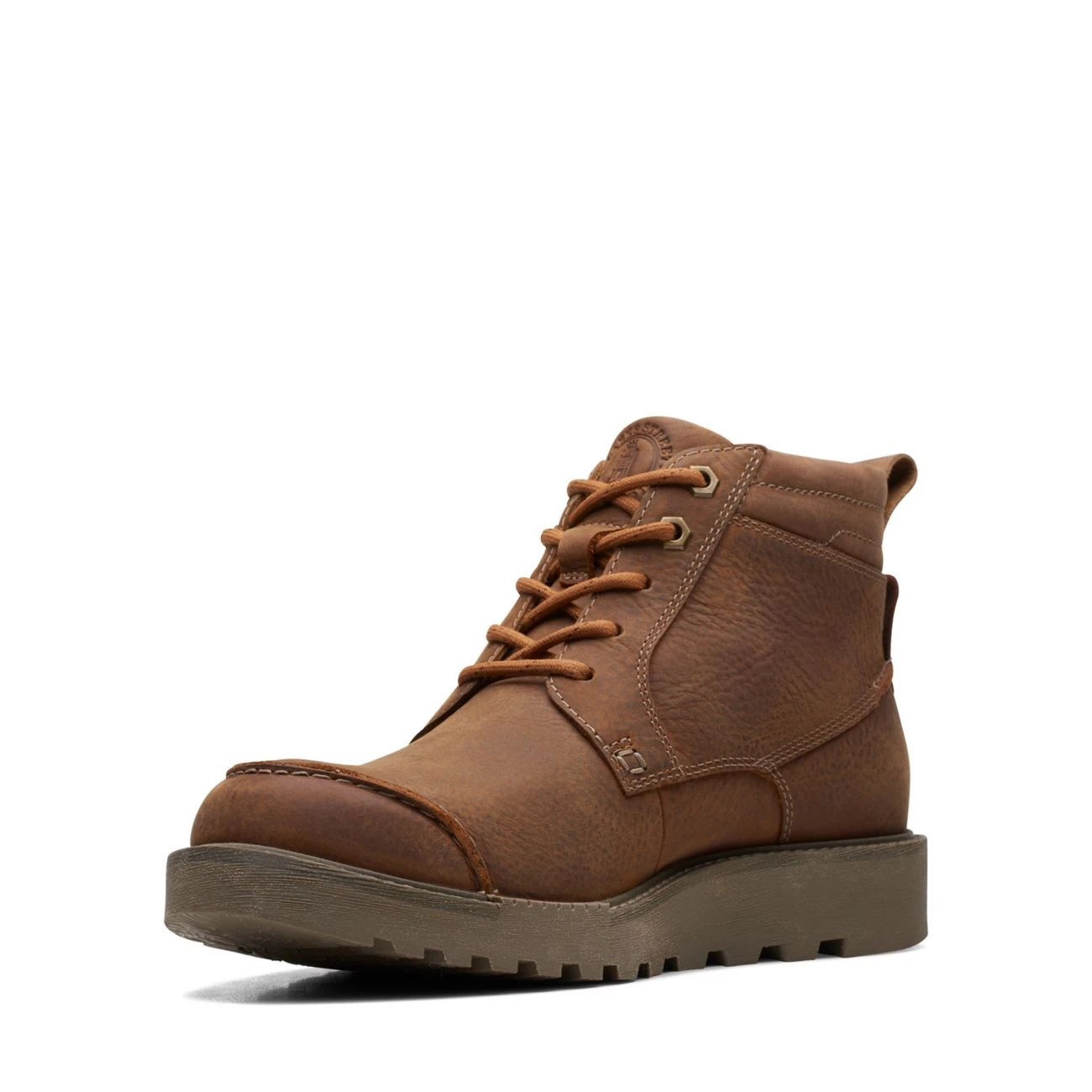 Clarks Hinsdale Mid Tan Leather - Image 4