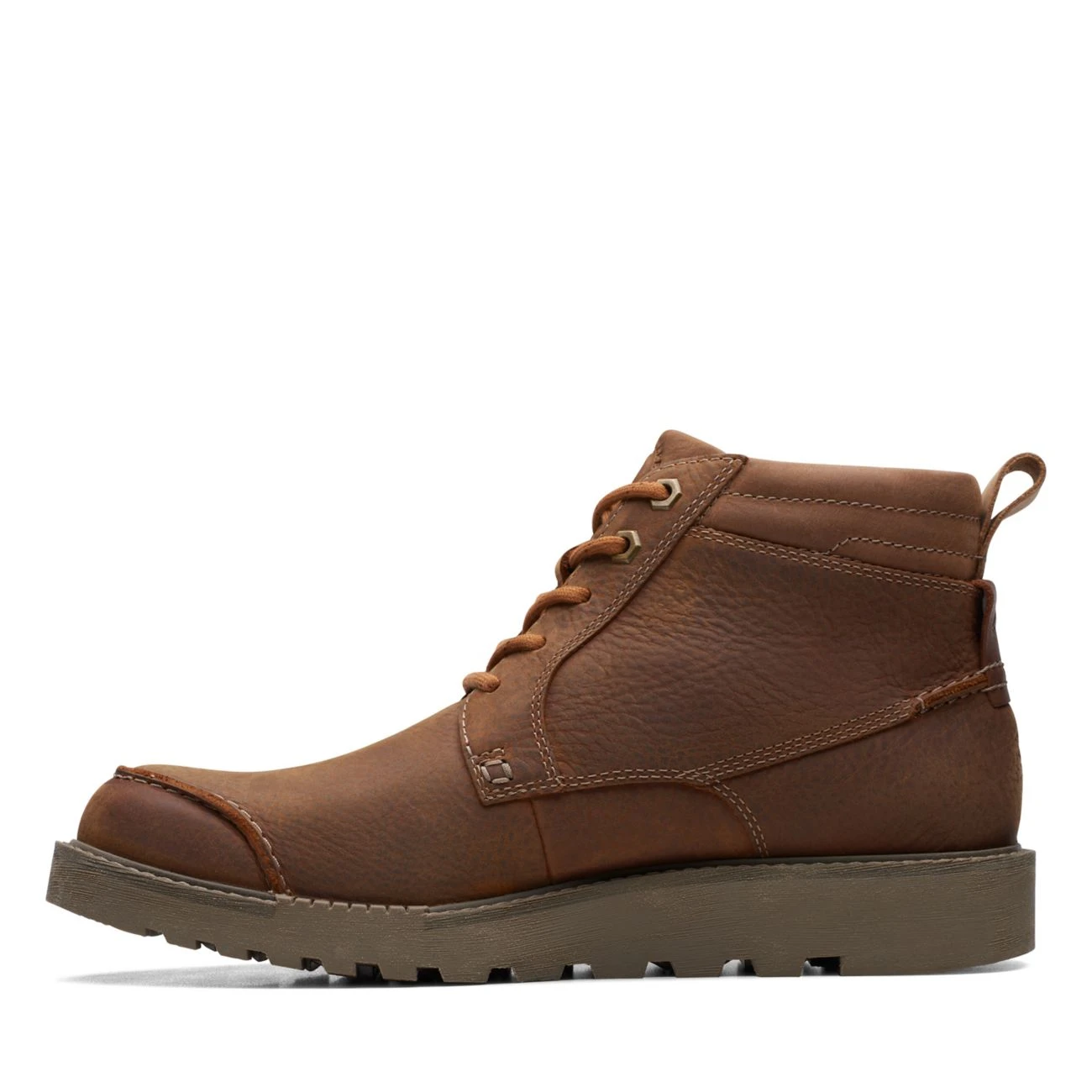 Clarks Hinsdale Mid Tan Leather - Image 5