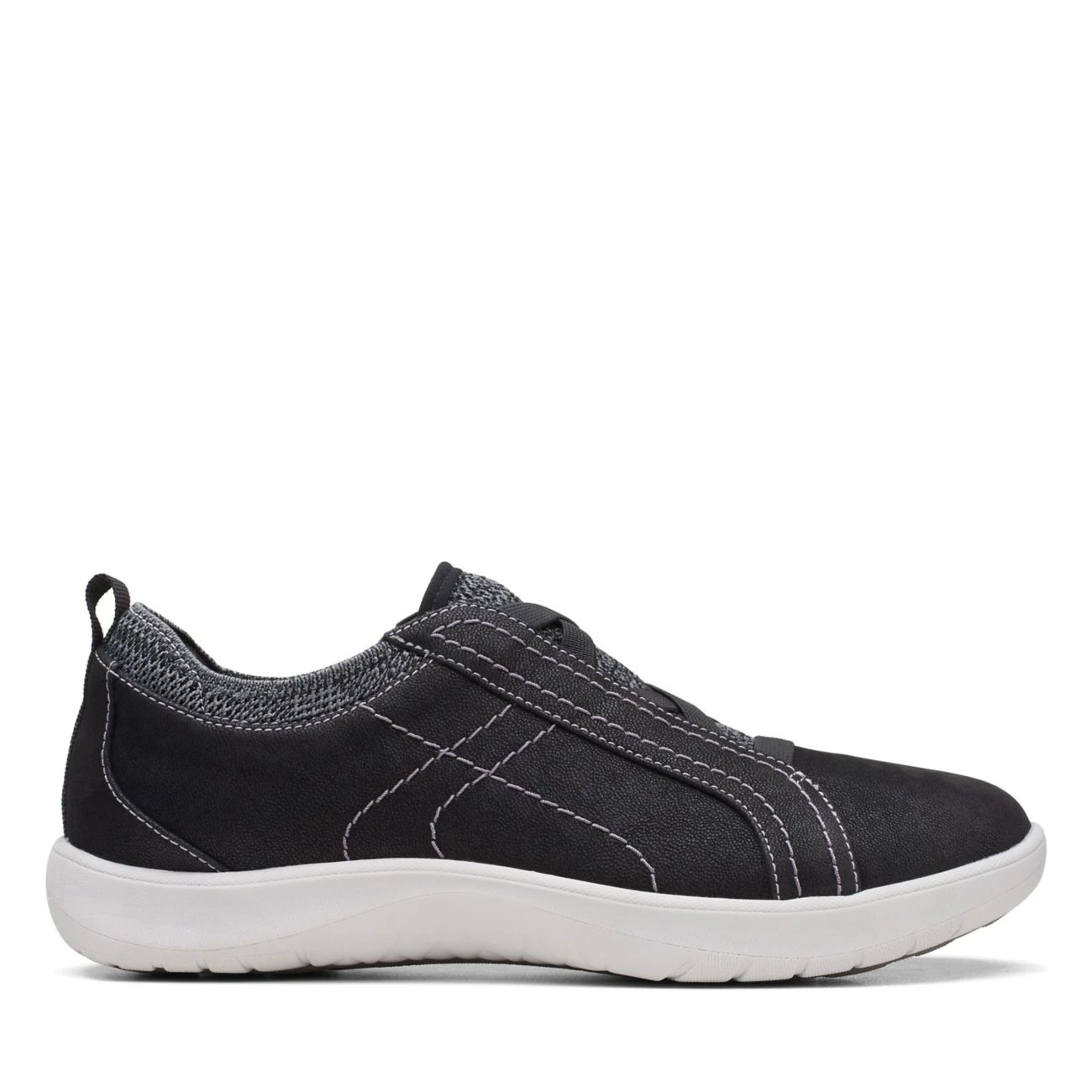 Clarks Adella Trace Black Textile