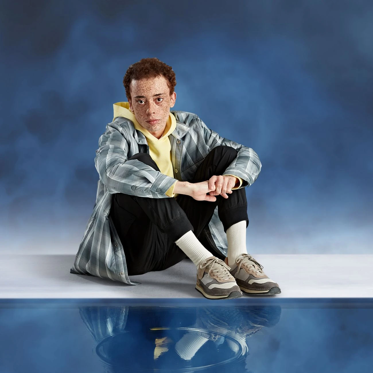 Clarks Craft Run Tor Grey Combination - Image 2