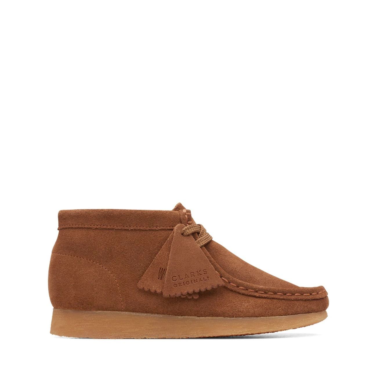 Clarks Wallabee Boot Older Cola Suede
