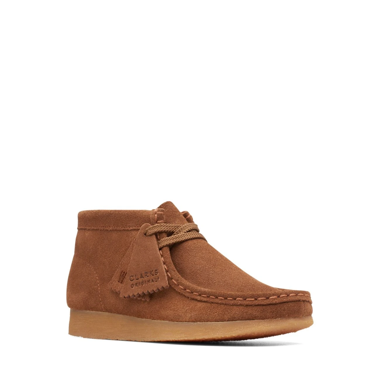 Clarks Wallabee Boot Older Cola Suede - Image 2
