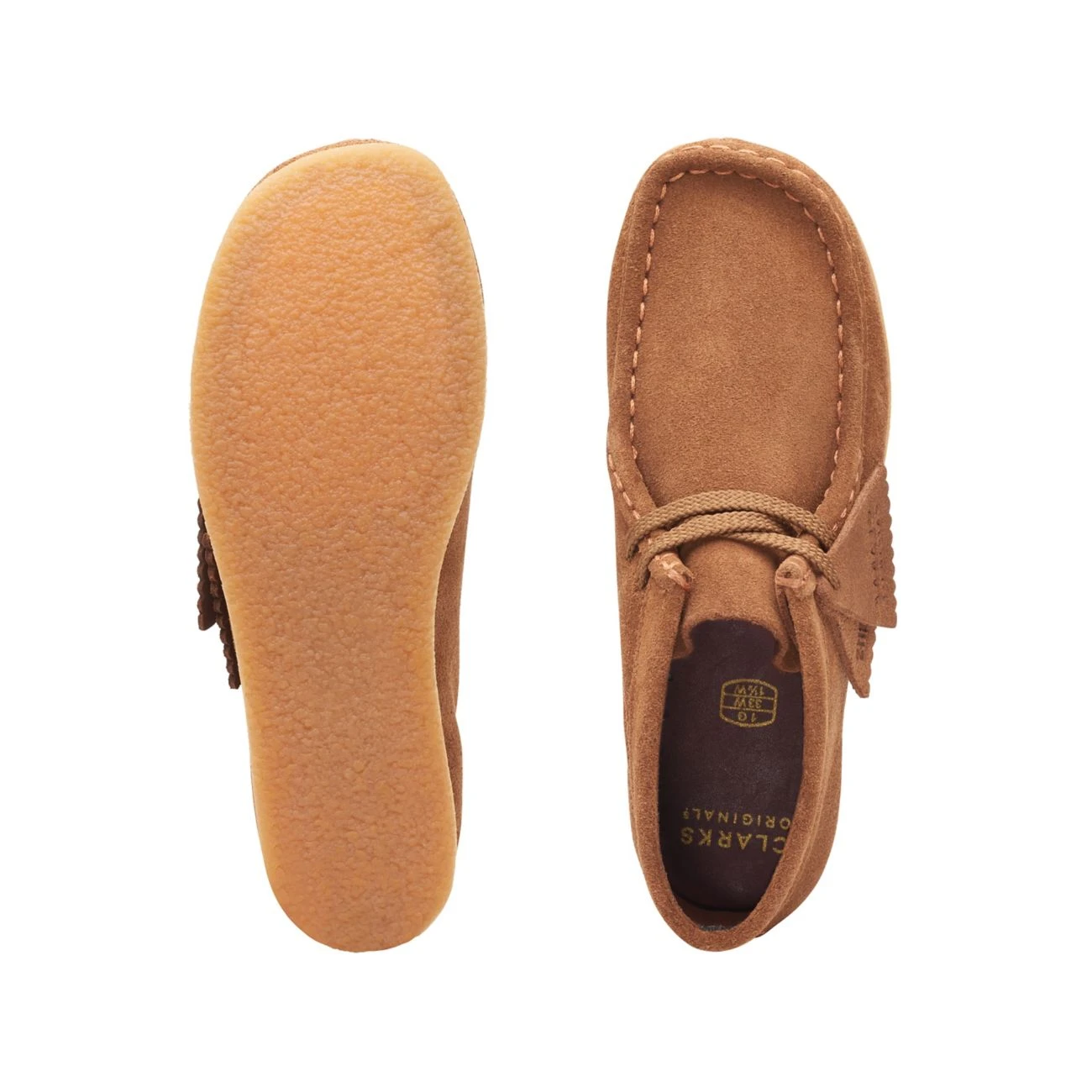Clarks Wallabee Boot Older Cola Suede - Image 7
