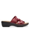 Clarks Merliah Karli Red Leather