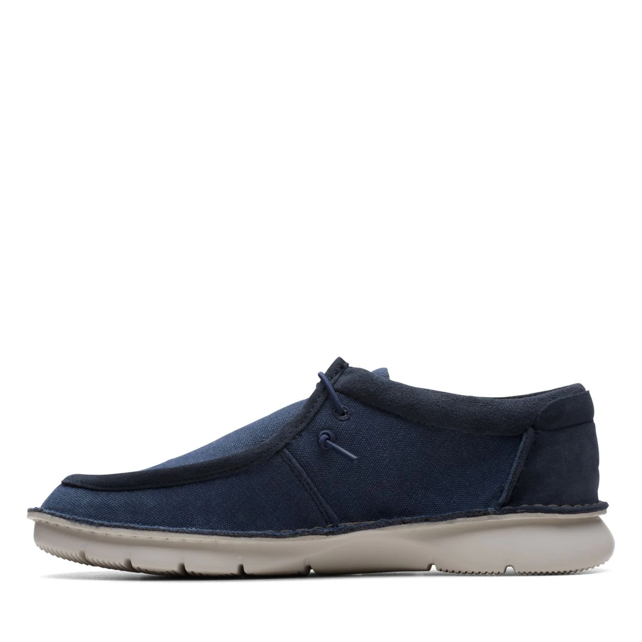 Clarks Colehill Easy Navy Canvas - Image 5