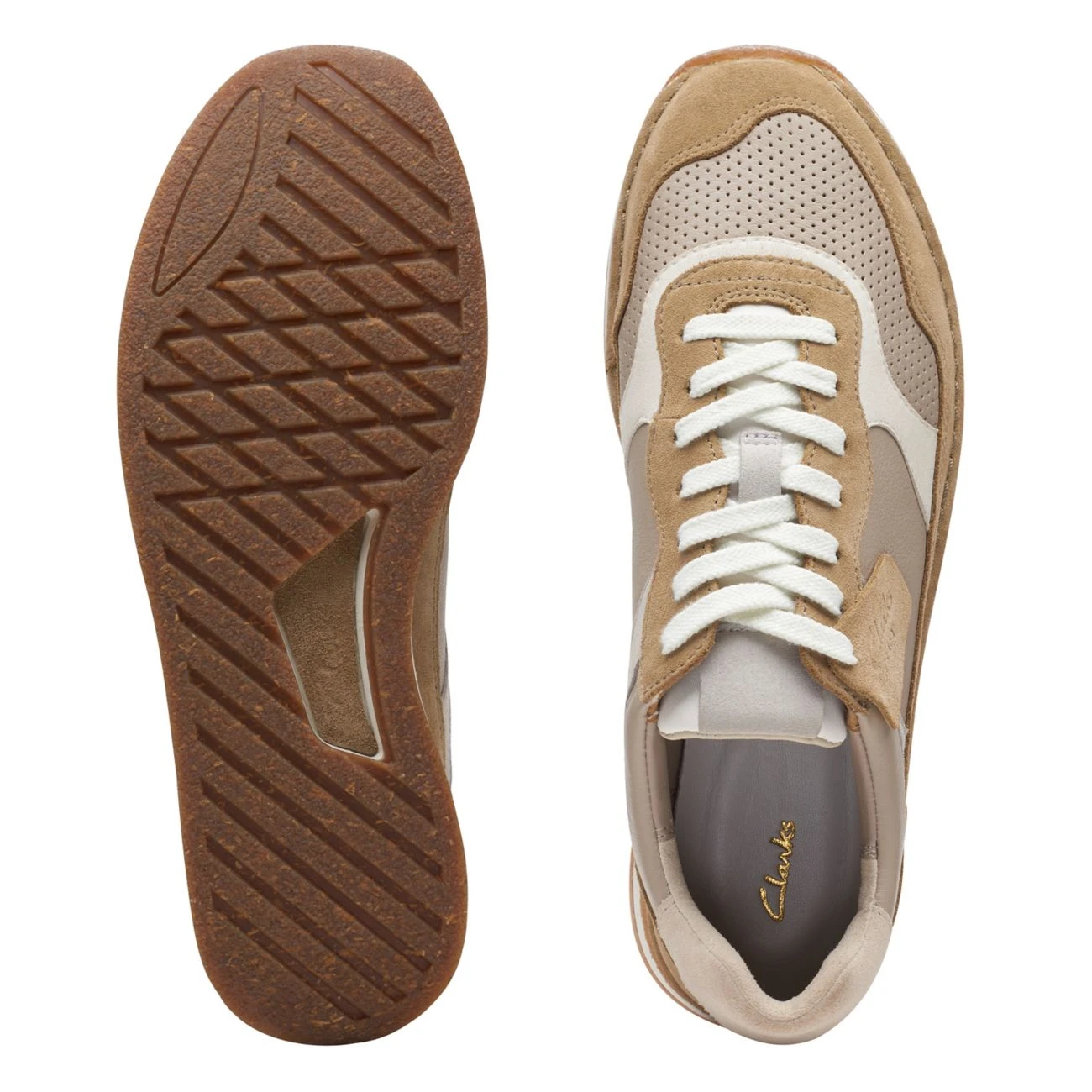 Clarks Craft Run Tor Dark Sand - Image 7