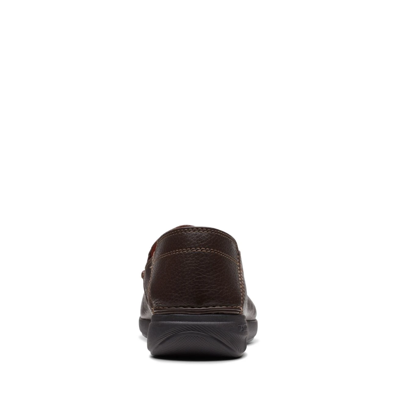 Clarks Gorwin Step Dark Brown Leather - Image 6