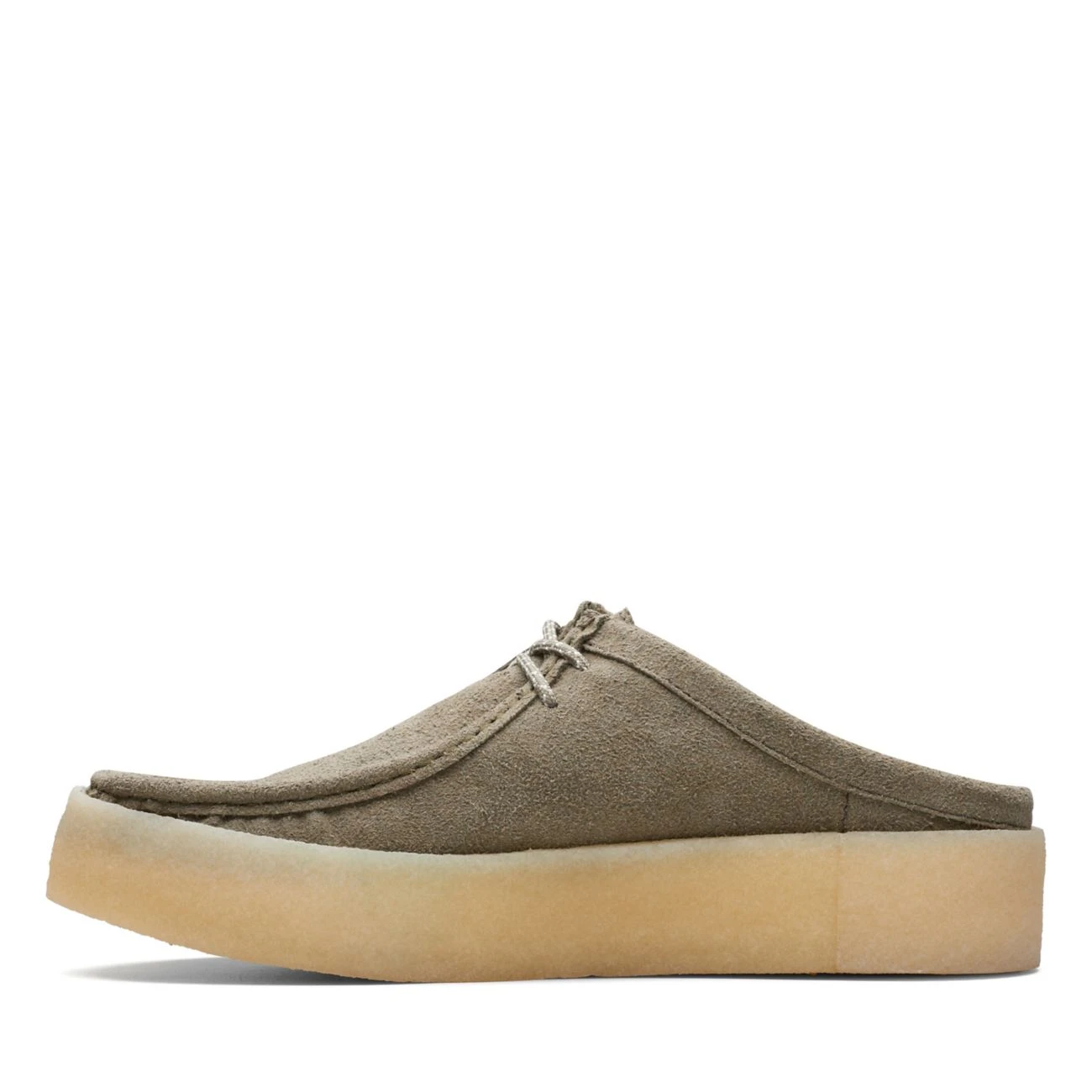 Clarks Wallabee Cup Lo Olive Eco Lea - Image 5